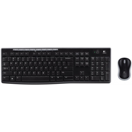 ENSEMBLE CLAVIER SOURIS SANS FIL LOGITECH MK270