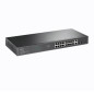 SWITCH TPLINK 16 PORTS GIGABIT POE+ AVEC 2 SLOTS SFP 192W (TL-SG1218MPE)