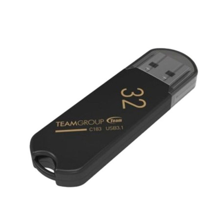 CLE USB TEAM GROUP C183 32 GO USB 3.1 NOIR (TC183332GB01)