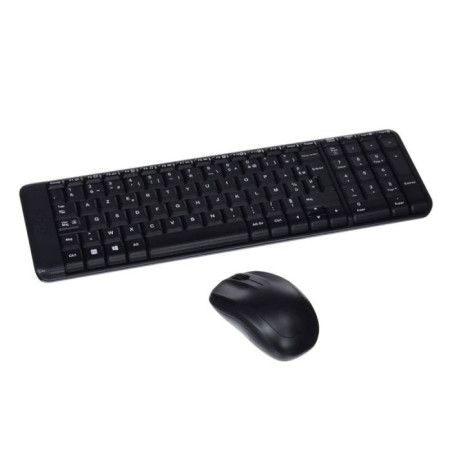 ENSEMBLE CLAVIER SOURIS SANS FIL LOGITECH MK220