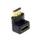 ADAPTATEUR HDMI MALE TO HDMI FEMELLE FORME L