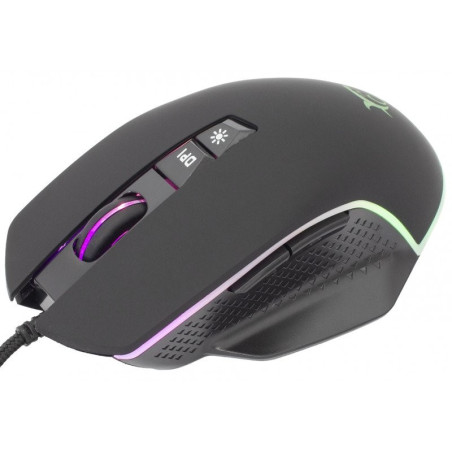 SOURIS GAMER WHITE SHARK GARETH / NOIR / RGB (GM-5009)