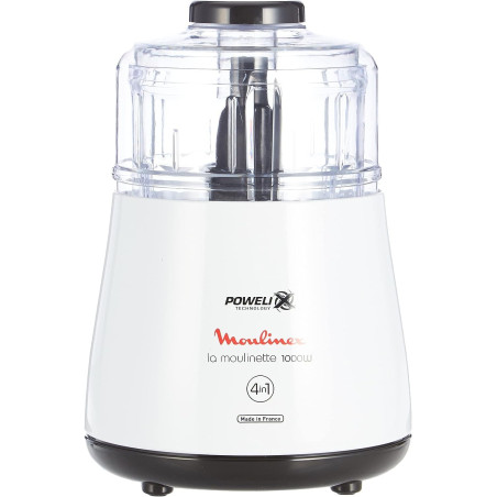 MINI HACHOIR MOULINEX DPA141 1000W - BLANC