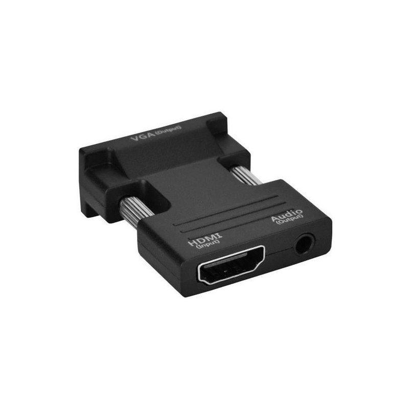 ADAPTATEUR CONVERTISSEUR VGA TO HDMI (AVEC TRANSFO)