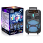 HAUT PARLEUR KARAOKÉ 8 POUCES + TELECOMMANDE+MICRO FILAIRE NDR-P55
