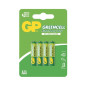 PILES GP GREEN CELL AAA BP4 R03 E.H.D 4X
