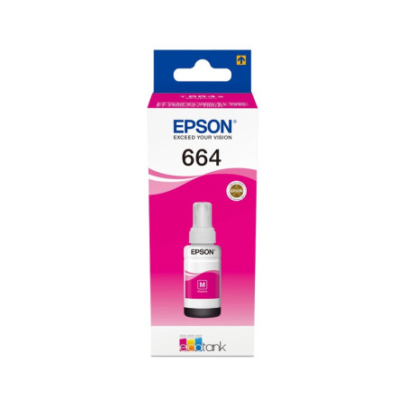 BOUTEILLE D'ENCRE EPSON T6643 MAGENTA