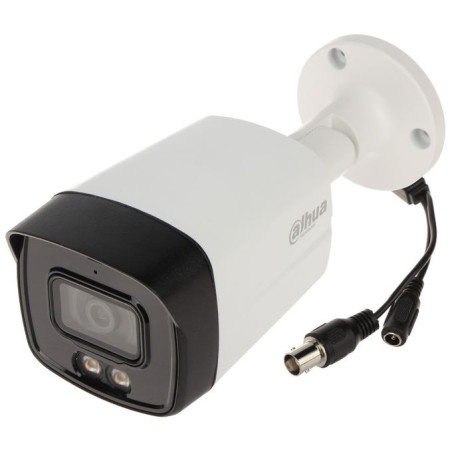 CAMERA 2MP DAHUA TUBE FULL COLOR HDCVI HAC-HFW1209TLMP-LED IR 40