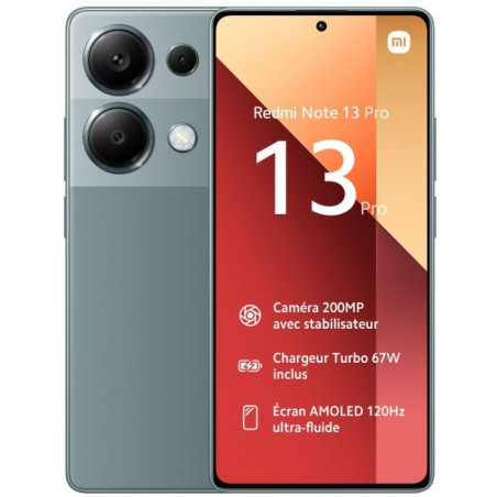 SMARTPHONE XIAOMI REDMI NOTE 13 PRO 12GO 512GO