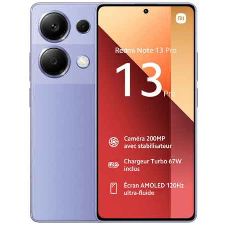 SMARTPHONE XIAOMI REDMI NOTE 13 PRO 12GO 512GO