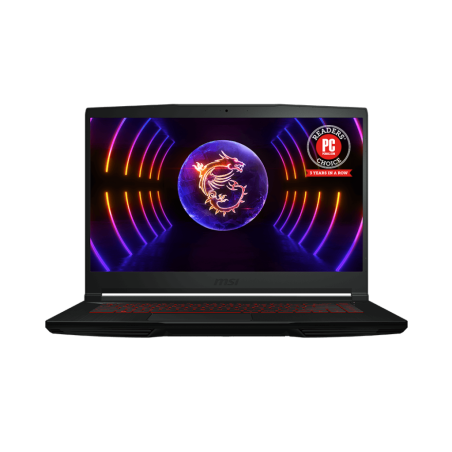 PC PORTABLE MSI GAMING THIN GF63 12UDX-214XFR-i5-12450H-8G-512SS-6G RTX3050-FD