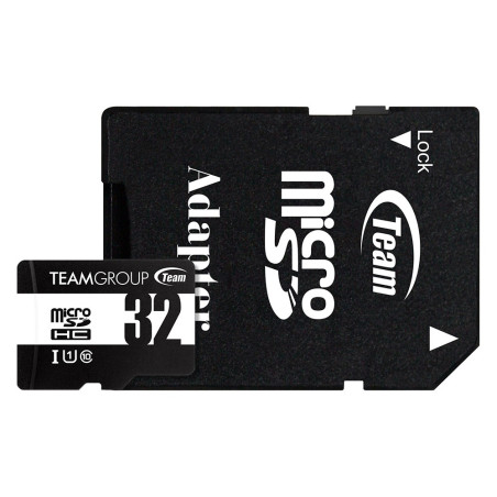 CARTE MEMOIRE TEAM GROUP MICRO SDHC 32 GO