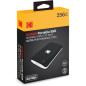 DISQUE SSD KODAK EXTERNE 256G X220 GEN2 USB 3.2