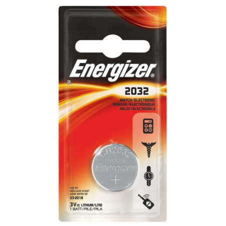 PILE ENERGIZER 2032 LITHIUM CELL 3V