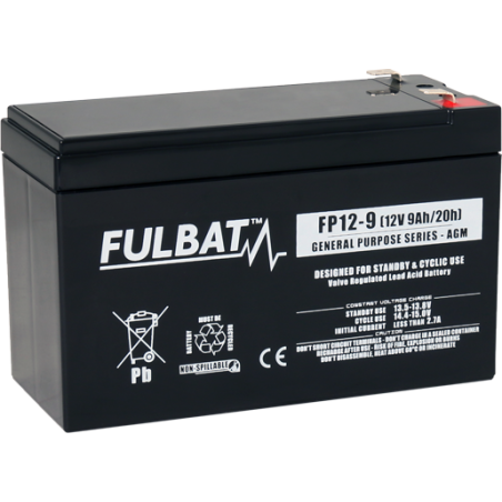 BATTERIE FULBAT 12V 9A