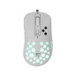 SOURIS GAMING WHITE SHARK GM-5013 / 12 800 DPI - BLANC