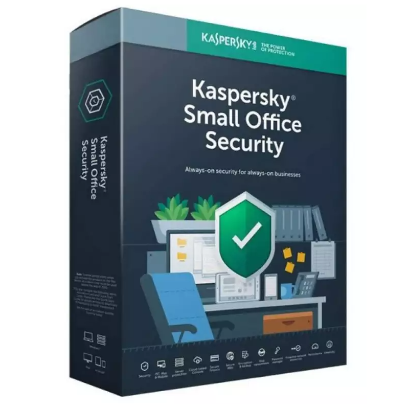 ANTIVIRUS KASPERSKY SMALL OFFICE SECURITY 8.0 5 POSTES+1 SERVEUR