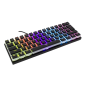 CLAVIER GAMING MECANIQUE WHITE SHARK ASHIKO GK-2202  ROUGE ET NOIR