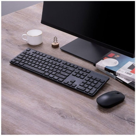 ENSEMBLE COMBO CLAVIER + SOURIS SANS FIL XIAOMI - NOIR