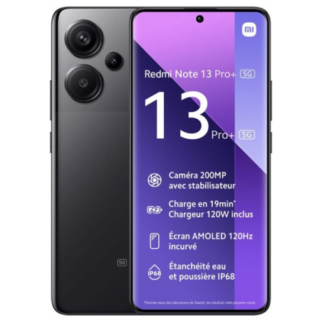 SMARTPHONE XIAOMI REDMI NOTE 13 PRO+ 5G 12GO 512GO