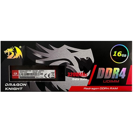 BARRETTE MEMOIRE BUREAU REDRAGON RR550 U-DIMM DDRS 16GB 3200 1.2V
