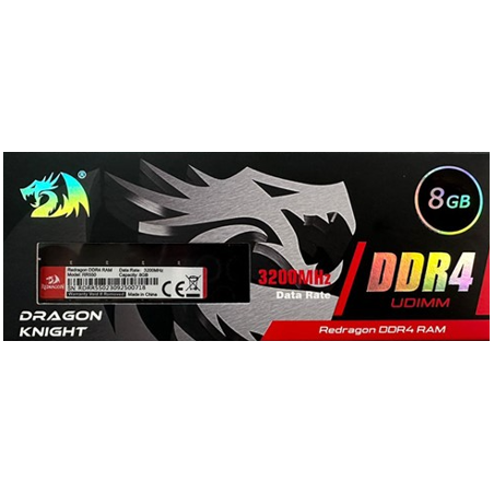 BARRETTE MEMOIRE BUREAU REDRAGON RR550 U-DIMM DDR4 8GB 3200 1.2V