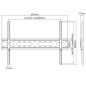 SUPPORT MURAL FIXE SBOX PLB-2546F-2 (37" - 80" - 45kg)