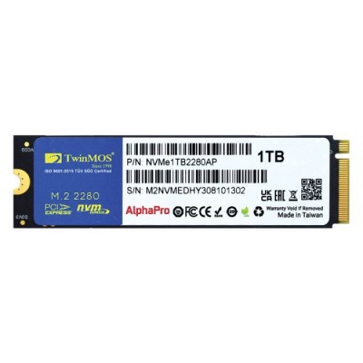 DISQUE DUR SSD TWINMOS ALPHAPRO 1TO NVME