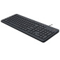 CLAVIER FILAIRE HP 150 USB - NOIR (664R5AA)