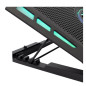 REFROIDISSEUR GAMER WHITE SHARK AURORA POUR PC PORTABLE 17.3" (GCP-13)