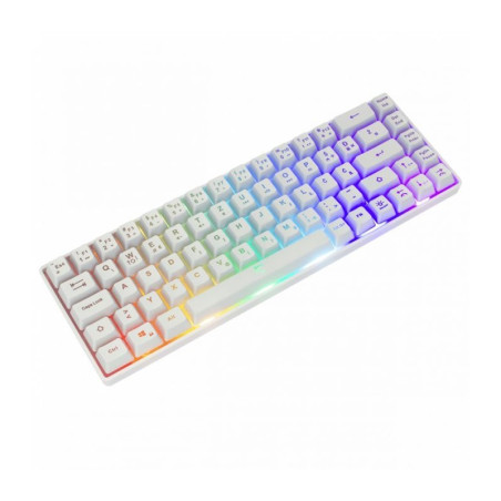 CLAVIER GAMER WHITE SHARK GK-2201 RONIN BLANC