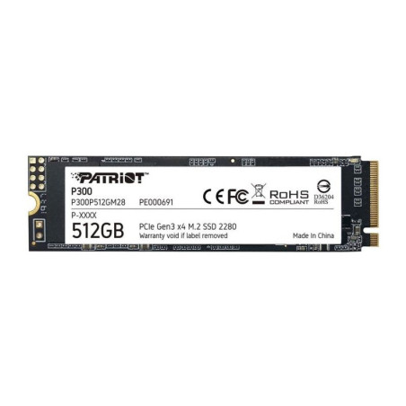 DISQUE DUR SSD  PCIE PATRIOT 512GO