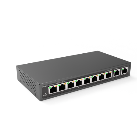 SWITCH RUIJIE POE 8 PORTS 10/100 MBPS (RG-ES110D-P)