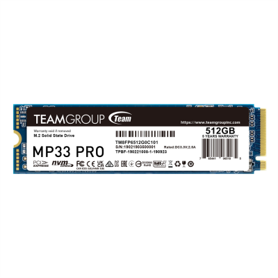 DISQUE DUR INTERNE NVME TEAMGROUPE 512G