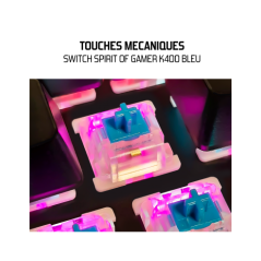 CLAVIER GAMING SPIRIT OF GAMER XPERT-K400