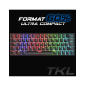 CLAVIER GAMING SPIRIT OF GAMER XPERT K200 DARK MECA RGB SANS FIL