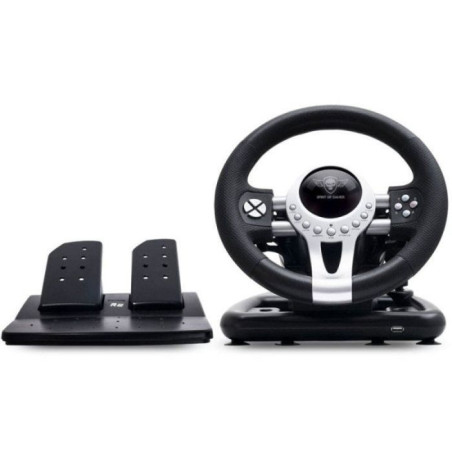 VOLANT AVEC PEDALE SPIRIT OF GAMER RWP2 PC / PS4 / PS3 / XBOX ONE
