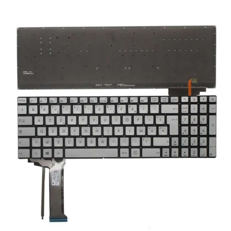 Clavier Pour Pc Portable Asus N551 N551J N551JB N551JK N551JM N552VW N551JQ N751 N751J N751JK N751JX