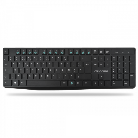 COMBO ADVANCE ELITE TAPIS + SOURIS + CLAVIER SANS FIL