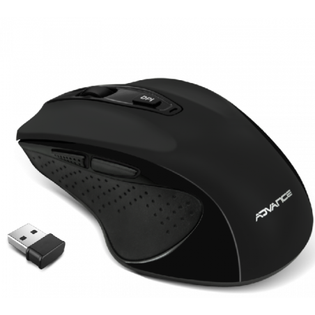 SOURIS SANS FIL ADVANCE SHAPE 6D- NOIR