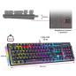 CLAVIER GAMER FILAIRE SPIRIT OF GAMER XPERT-K250 RGB SWITCH ROUGE
