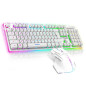 PACK CLAVIER ET SOURIS GAMER SOG ULTIMATE 600 - BLANC