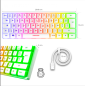 CLAVIER GAMER FILAIRE SPIRIT OF GAMER PRO-K2 RGB - BLANC