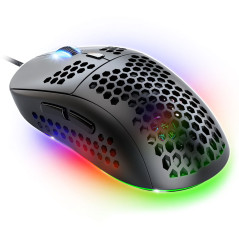 SOURIS GAMER FILAIRE SPIRIT OF GAMER PRO-M4 ULTRA LIGHT - NOIR