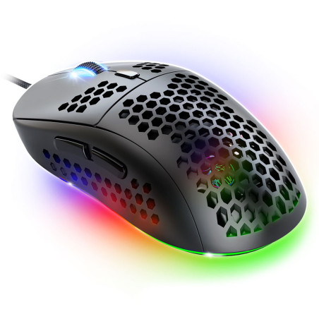 SOURIS GAMER FILAIRE SPIRIT OF GAMER PRO-M4 ULTRA LIGHT - NOIR