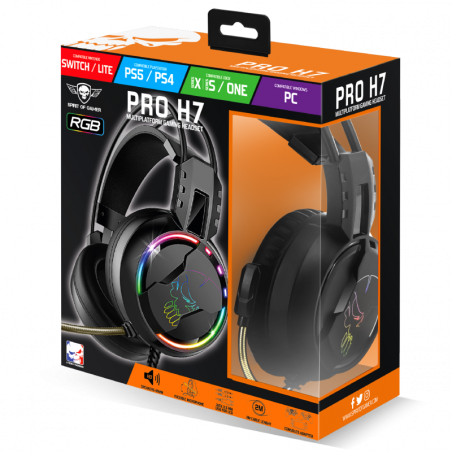 CASQUE GAMER SPIRIT OF GAMER PRO H7 RGB