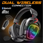 MICRO CASQUE GAMING SANS FIL SPIRIT OF GAMER XPERT H1500 RGB