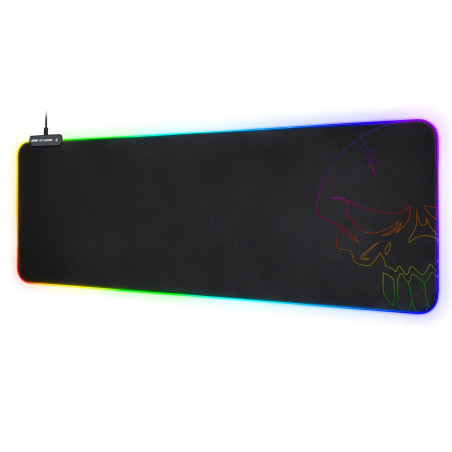SOG TAPIS DE SOURIS LED RGB 10 MODES TAILLE XXL