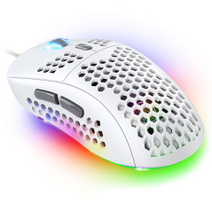 SOURIS GAMER FILAIRE SPIRIT OF GAMER PRO-M4 ULTRA LIGHT - BLANC