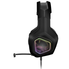 CASQUE MICRO SPIRIT OF GAMER H50 BLACK EDITION RGB /NOIR